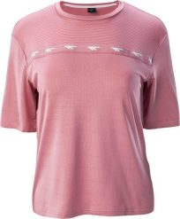 Hitec Damska koszulka zkrótkim rękawem Hi-tec Lady Elsu różowa rozmiar XS. Czerwone bluzki damskie HITEC, xs, bez wzorów, bez kołnierzyka, bez ramiączek. Za 58.78 zł.