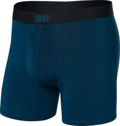 SAXX Bokserki męskie szybkoschnące SAXX VIBE super soft - granatowe S. Bokserki męskie Saxx, bez wzorów. Za 103.99 zł.