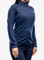 Bluza damska Berghaus Heuberg Jacket. Niebieskie bluzy damskie Berghaus, m, bez wzorów, z materiału, bez ramiączek, bez kaptura. Za 324.49 zł.