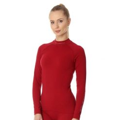 Bluza damska termoaktywna Brubeck EXTREME THERMO. Brązowe bielizna sportowa damska Brubeck, bez wzorów, z elastanu. Za 188.99 zł.