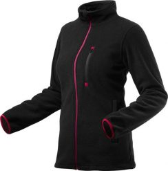 Neo Bluza polarowa (Bluza polarowa damska, czarna, rozmiar S). Czarne bluzy damskie NEO, s, bez wzorów, z polaru, bez ramiączek, bez kaptura. Za 71.81 zł.