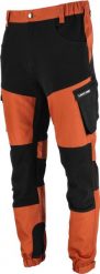 Lahti Pro Spodnie z elementami stretch ceglasto-czarne, "2xl",ce,lahti. Czarne spodnie sportowe męskie Lahti Pro, m, bez wzorów. Za 184.65 zł.