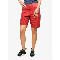 Spodenki wspinaczkowe damskie Haglofs ROC Spitz Shorts. Czerwone szorty damskie Haglöfs, bez wzorów. Za 298.99 zł.