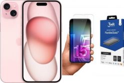 Smartfon Apple iPhone 15 Plus 256GB Pink (MU193) + FlexibleGlass. Różowe smartfony Apple. Za 4,088.00 zł.