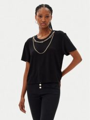 MET T-Shirt M10 262TP Czarny Regular Fit. Czarne t-shirty damskie MET, l, bez wzorów, z wiskozy, bez kołnierzyka, bez ramiączek. Za 179.99 zł.