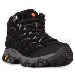 Buty Trekkingowe Męskie Merrell Moab 3 Mid Gore-Tex. Czerwone trekkingi męskie Merrell, z gore-texu, bez zapięcia. Za 595.70 zł.