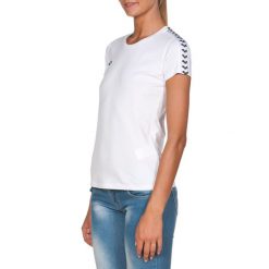 Koszulka treningowa dla kobiet Arena T-shirt Team Icons. Białe t-shirty damskie ARENA, xs, z aplikacjami, z bawełny, eleganckie, bez kołnierzyka, bez ramiączek. Za 197.50 zł.