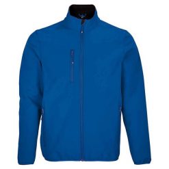 Męska Kurtka Soft Shell Falcon. Niebieskie kurtki męskie SOL'S, m, bez wzorów, sportowe, bez kaptura. Za 228.99 zł.