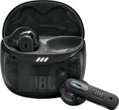 Słuchawki JBL Tune Flex 2 Ghost Edition czarne (JBLTFLEX2GBLK). Czarne słuchawki bezprzewodowe JBL. Za 269.00 zł.