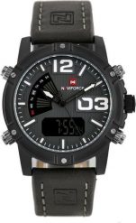 Zegarek Naviforce ZEGAREK MĘSKI NAVIFORCE - CYCLONE - DUAL TIME (zn036a) + box uniwersalny. Zegarki męskie Naviforce, bez wzorów. Za 98.08 zł.