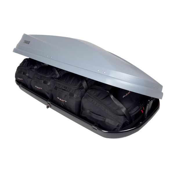 Torby Do Boksu Dachowego Thule Touring L 4Szt Kjust. Czarne torby podróżne damskie KJUST, bez wzorów. Za 796.00 zł.