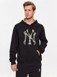 47 Brand Bluza New York Yankees BB017PMAZJR590415JK Czarny Regular Fit. Czarne bluzy męskie 47 Brand, l, bez wzorów, z bawełny, bez ramiączek, bez kaptura. Za 209.99 zł.