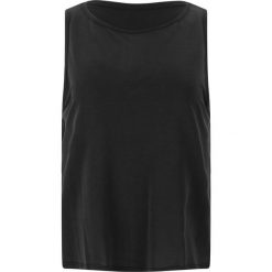 Damski tank top Athlecia Haze. Czarne bluzki damskie Athlecia, bez wzorów, sportowe, bez kołnierzyka, bez ramiączek. Za 136.50 zł.
