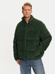 Levi's® Kurtka puchowa A0726-0004 Zielony Relaxed Fit. Zielone kurtki męskie m, bez wzorów, z bawełny, bez kaptura. Za 839.99 zł.