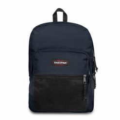 Plecak Eastpak Pinnacle. Niebieskie plecaki damskie Eastpak, bez wzorów, z materiału. Za 369.99 zł.