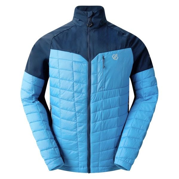 Męska Pikowana Kurtka Hybrydowa Mountaineer II. Niebieskie kurtki męskie Dare 2B, m, bez wzorów, z puchu, sportowe, bez kaptura. Za 166.99 zł.