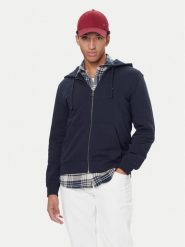 Tommy Hilfiger Bluza Essential MW0MW37239 Granatowy Regular Fit. Niebieskie bluzy męskie Tommy Hilfiger, m, bez wzorów, z bawełny, bez ramiączek, bez kaptura. Za 469.99 zł.