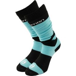 Długie skarpety Salomon Jr Team Technical, 2 szt. Niebieskie Niebieskie. Czarne skarpetki damskie Salomon, bez wzorów. Za 165.99 zł.