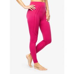 Legginsy termoaktywne damskie Brubeck Thermo Wool by Pustelnik. Czerwone bielizna sportowa damska Brubeck, bez wzorów. Za 182.99 zł.
