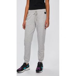 Trussardi Jeans - Spodnie. Szare spodnie materiałowe damskie TRUSSARDI JEANS, bez wzorów, z bawełny, casualowe. W wyprzedaży za 269.90 zł.