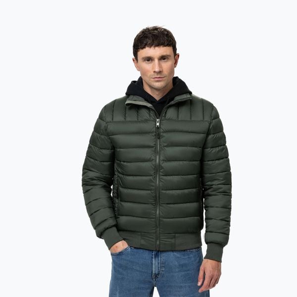 Kurtka męska Pitbull Granger 2 Padded. Zielone kurtki męskie PITBULL, l, bez wzorów, z nylonu, bez kaptura. Za 249.99 zł.
