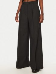 Herskind Spodnie palazzo Kelly 5405134 Szary Wide Leg. Szare spodnie materiałowe damskie Herskind, bez wzorów, z materiału. Za 729.99 zł.