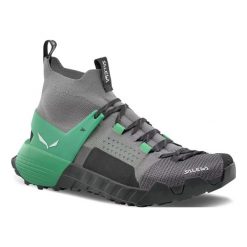 Damskie buty trekkingowe Salewa Wildfire NXT Knit. Czarne obuwie trekkingowe damskie Salewa, z materiału, bez zapięcia. Za 735.00 zł.