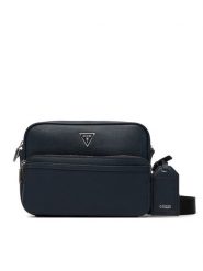 Guess Saszetka HMMISL P6422 Granatowy. Niebieskie saszetki i nerki męskie Guess, ze skóry. Za 414.99 zł.