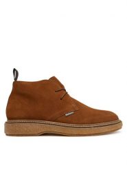 Barbour Trzewiki Blaine MFO0820BR15 Brązowy. Brązowe botki męskie Barbour, bez wzorów, ze skóry, bez obcasa, bez zapięcia. Za 879.99 zł.