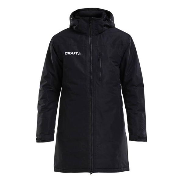 Parka Craft. Czarne parki męskie Craft, xs, bez wzorów, z materiału, klasyczne, bez kołnierzyka, bez kaptura. Za 487.80 zł.