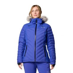 Kurtka narciarska damska Columbia Bird Mountain III Ins. Czarne kurtki sportowe damskie Columbia, na zimę, xs, bez wzorów, bez ramiączek, bez kaptura, narciarskie. Za 884.99 zł.