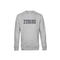 Bluza z logo 226ERS. Szare bluzy damskie 226ERS, bez wzorów, bez ramiączek, bez kaptura. Za 372.00 zł.