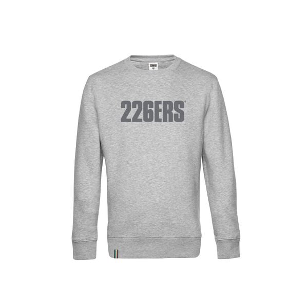 Bluza z logo 226ERS. Szare bluzy damskie 226ERS, m, bez wzorów, z bawełny, eleganckie, bez ramiączek, bez kaptura. Za 344.00 zł.