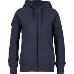 Damska bluza z kapturem full zip Didriksons Ven. Niebieskie bluzy damskie Didriksons, m, bez wzorów, casualowe, bez ramiączek, z kapturem. Za 393.30 zł.