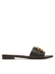 Coccinelle Klapki E4 SB3 17 01 01 Czarny. Czarne klapki damskie Coccinelle, bez wzorów, ze skóry, bez obcasa, bez zapięcia. Za 509.99 zł.