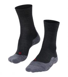 Skarpetki damskie Falke TK5. Szare skarpetki damskie Falke, bez wzorów, z poliamidu. Za 160.00 zł.