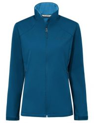 Kurtki Damska kurtka softshellowa Everhike. Niebieskie kurtki sportowe damskie Vaude, s, bez wzorów, z materiału, bez ramiączek, bez kaptura, trekkingowe. Za 469.00 zł.