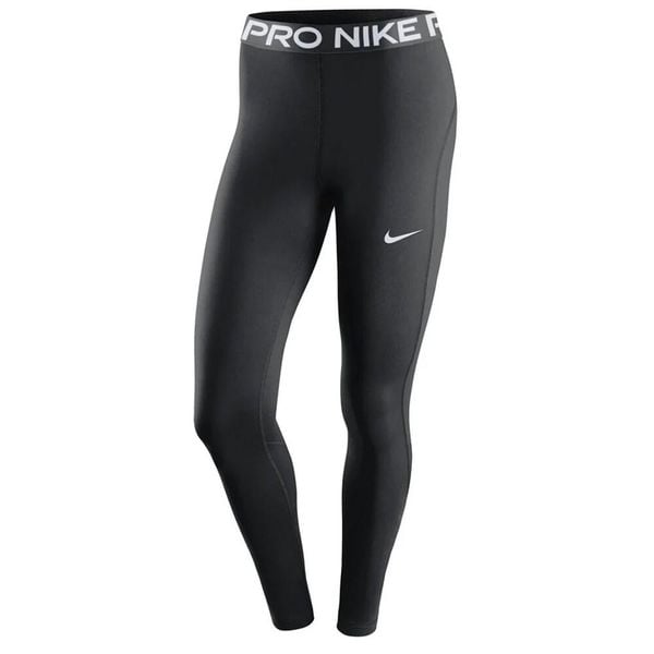Legginsy Damskie Pro DriFIT Mid Rise. Czarne legginsy damskie Nike, bez wzorów. Za 216.99 zł.