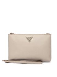 Guess Torebka Laurell II SWZG74 59145 Beżowy. Brązowe torebki do ręki damskie Guess, z aplikacjami, ze skóry, bez dodatków. Za 269.99 zł.