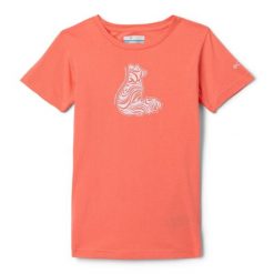 Columbia Koszulka Mission Lake 1989791810. Czerwone bluzki damskie Columbia, m, bez wzorów, sportowe, bez kołnierzyka, bez ramiączek. Za 77.99 zł.