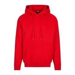 Męska Bluza Z Kapturem. Czerwone bluzy sportowe męskie Urban Classics, m, bez wzorów, z kapturem. Za 153.99 zł.
