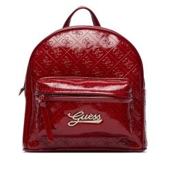 Plecak Guess. Czerwone plecaki damskie Guess, z aplikacjami. Za 324.99 zł.