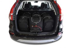 Torby Do Bagażnika Honda Cr-V 2012-2018 4Szt Kjust. Czarne torby podróżne damskie KJUST, bez wzorów, z kauczuku. Za 1,250.00 zł.