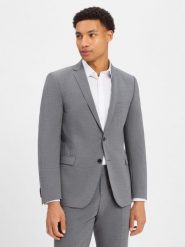 Finshley & Harding kurtka modułowa - Steven Mężczyźni Modern Fit szary, 56. Szare kurtki męskie Finshley & Harding, m, bez wzorów, z materiału, bez kaptura. Za 499.95 zł.