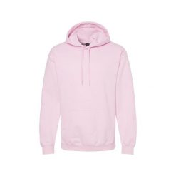 Bluza Z Kapturem Dla Dorosłych Unisex Softstyle Fleece Midweight. Czerwone bluzy męskie GILDAN, m, bez wzorów, bez ramiączek, z kapturem. Za 112.99 zł.