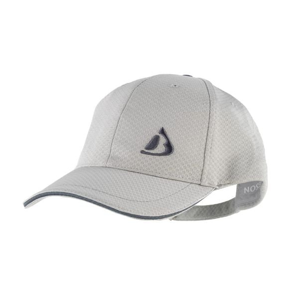 Czapka baseball CAP 1. Szare czapki damskie Bergson, bez wzorów, z materiału, eleganckie. Za 63.00 zł.