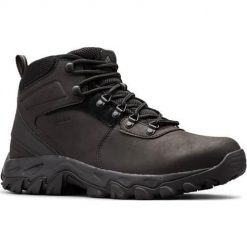 Buty trekkingowe męskie Columbia Newton Ridge Plus Ii Waterproof. Brązowe trekkingi męskie Columbia, z materiału, za kostkę, bez zapięcia. Za 479.99 zł.