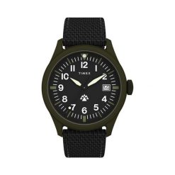Zegarek Timex. Zielone zegarki męskie Timex, bez wzorów. Za 549.99 zł.