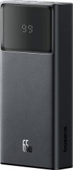 Baseus Star-Lord 20000mAh 65W + kabel USB - USB-C czarny. Czarne powerbanki . Za 199.90 zł.