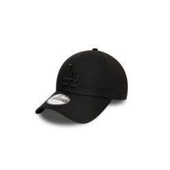 Czapka z daszkiem New Era 9FORTY MLB Los Angeles Dodgers Czarna - 12052000. Czarne czapki damskie New Era, bez wzorów, sportowe. Za 90.46 zł.